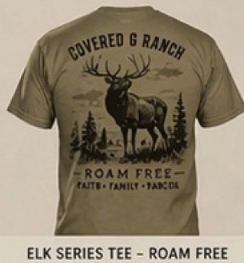 Elk Series Tee - Roam Free